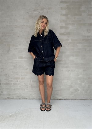 Blue denim shorts Denim Blue Stella Nova 